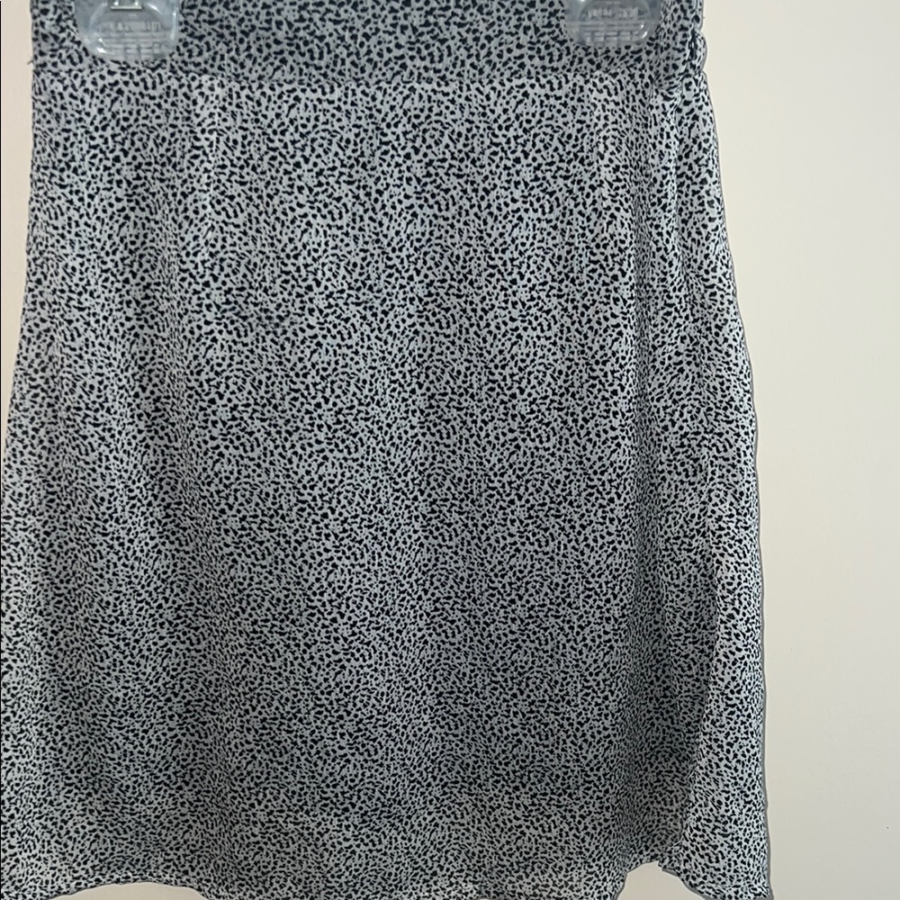 Elegant Black and White Skirt